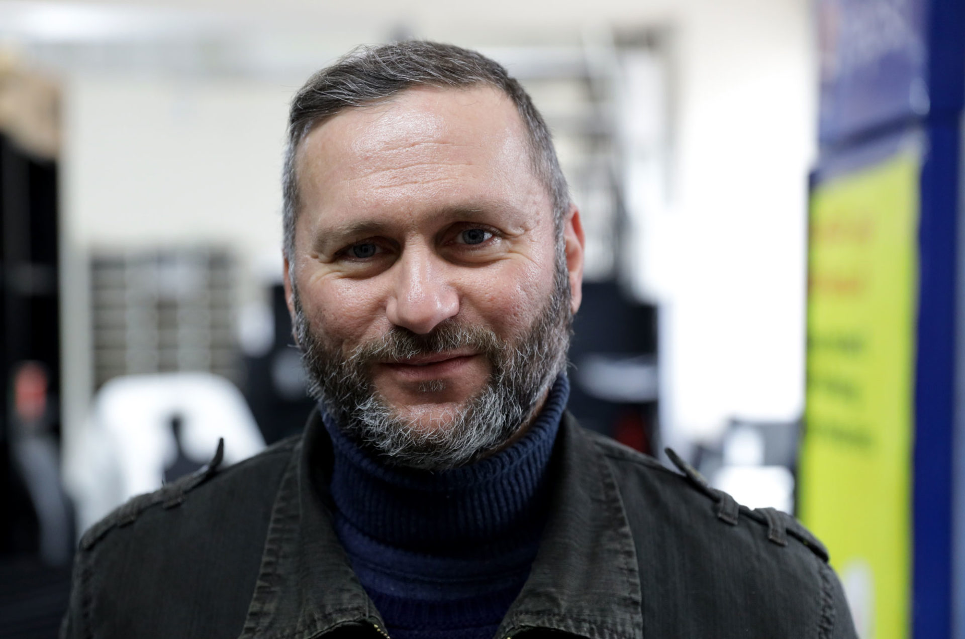 Dr. Antoine Harb in portrait.