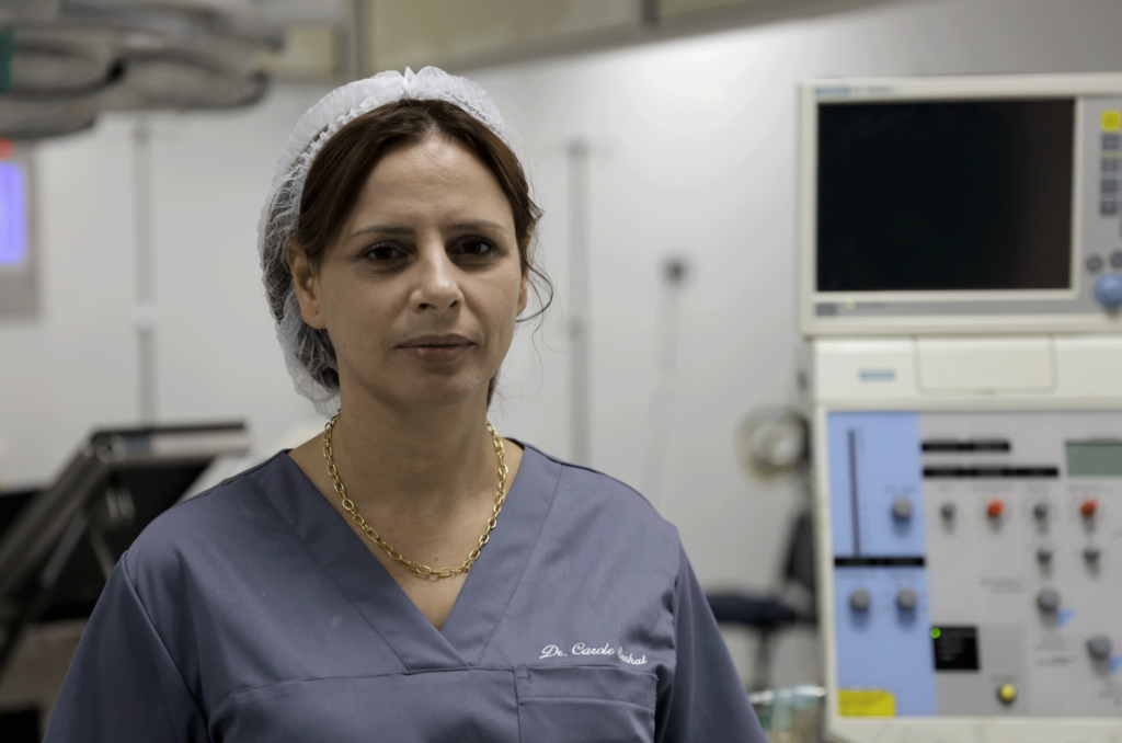Dr. Carole Serhan, Chairman of Anesthesia, RHUH, Beirut