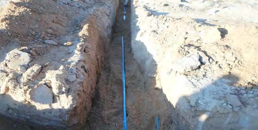 Anera laid nearly 9,000 kilometers of new pipes in Khoza'a.