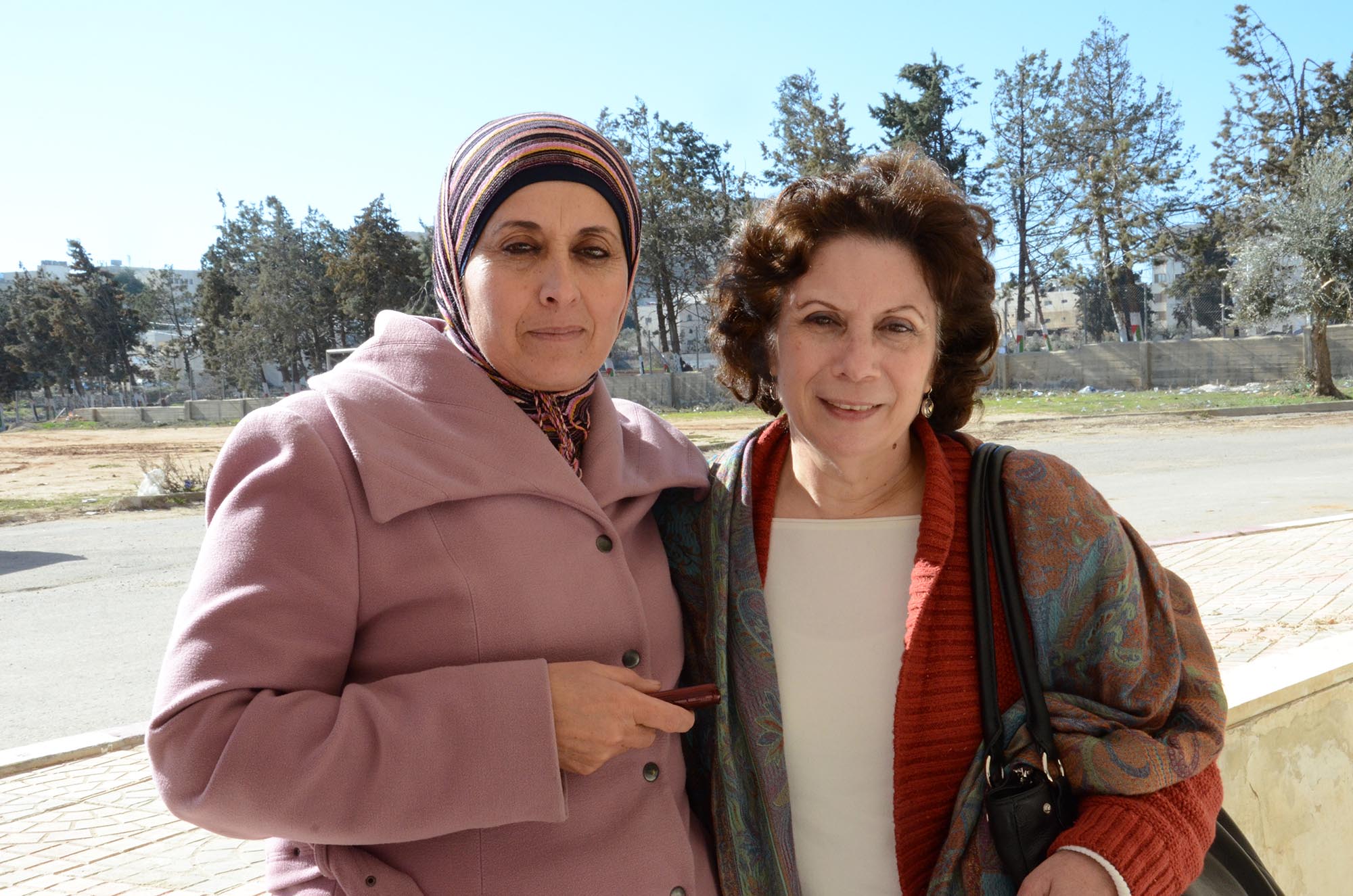 westbankpreschools_leapforward2 Anera early childhood development trainer Sulaima and preschool director Najah prepare for new ECD initiative.
