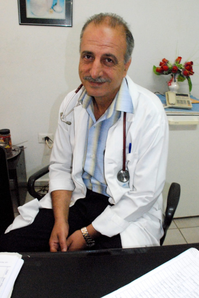 Dr Ahmed Jindawi runs Hamshari hospital’s dialysis center.