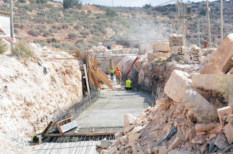 Qabatia Storm Drainage Project Prevents Flooding The Qabatia drainage project created 9,937 days of employment for Palestinian workers.