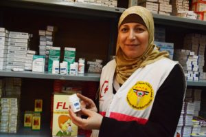 Dina Shawwa works for Palestine Medical Relief Society (PMRS).