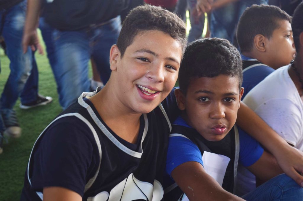Palestinian, Syrian and Lebanese teens came together for a day of sports and bonding.