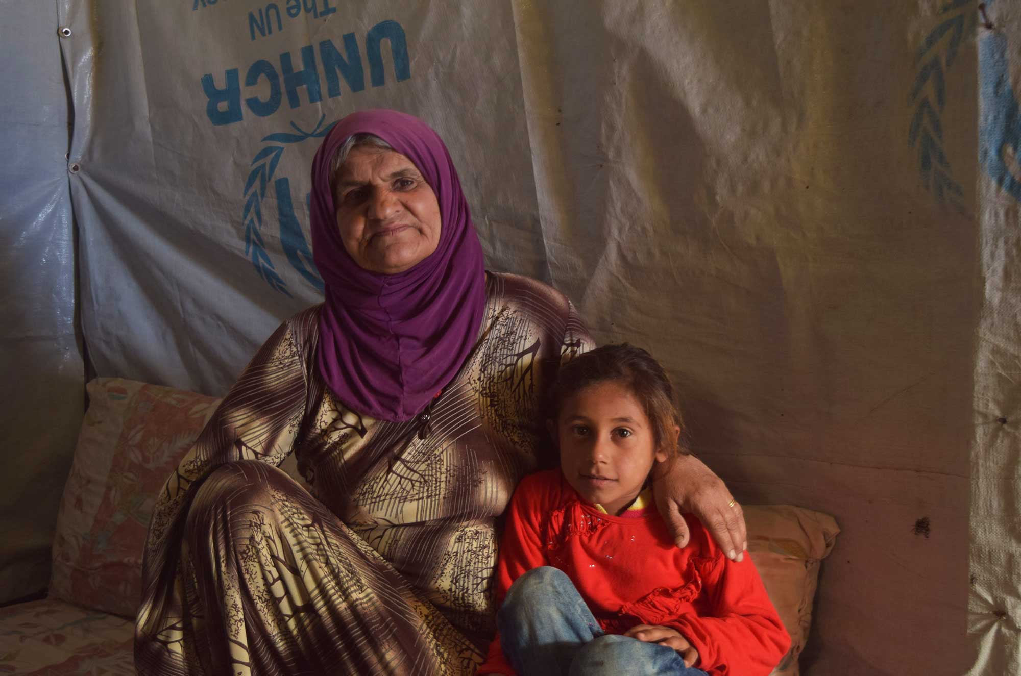 Zainab’s parents were killed trying to get her brother out of Syria. She lives alone with her grandmother.