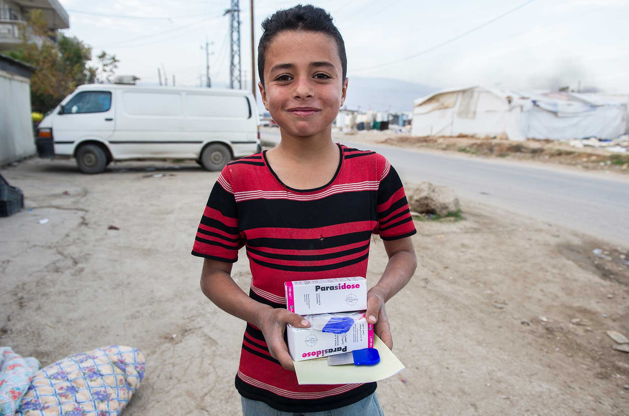 Better health education combined with proper medical treatment means healthier and safer communities for Syrian refugees in Lebanon. ©Ron Coello, photographer