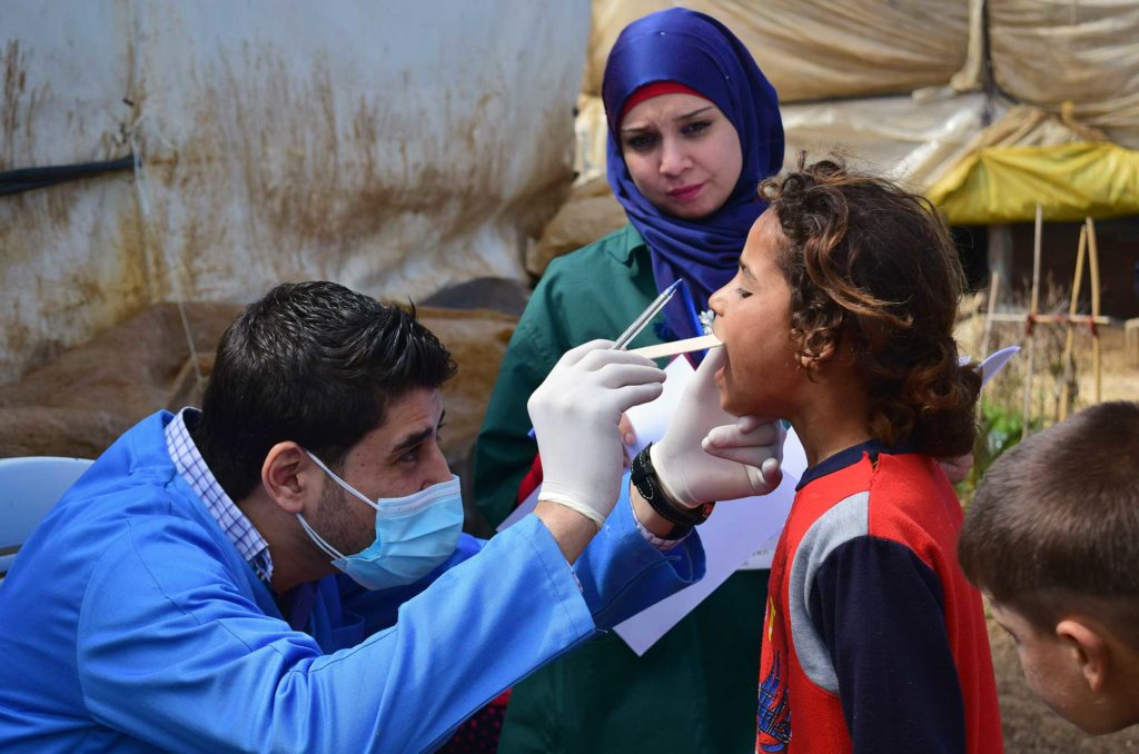 In makeshift tent camps in Akkar, Anera is implementing a new dental program to help provide health & relief for Syrian refugees.
