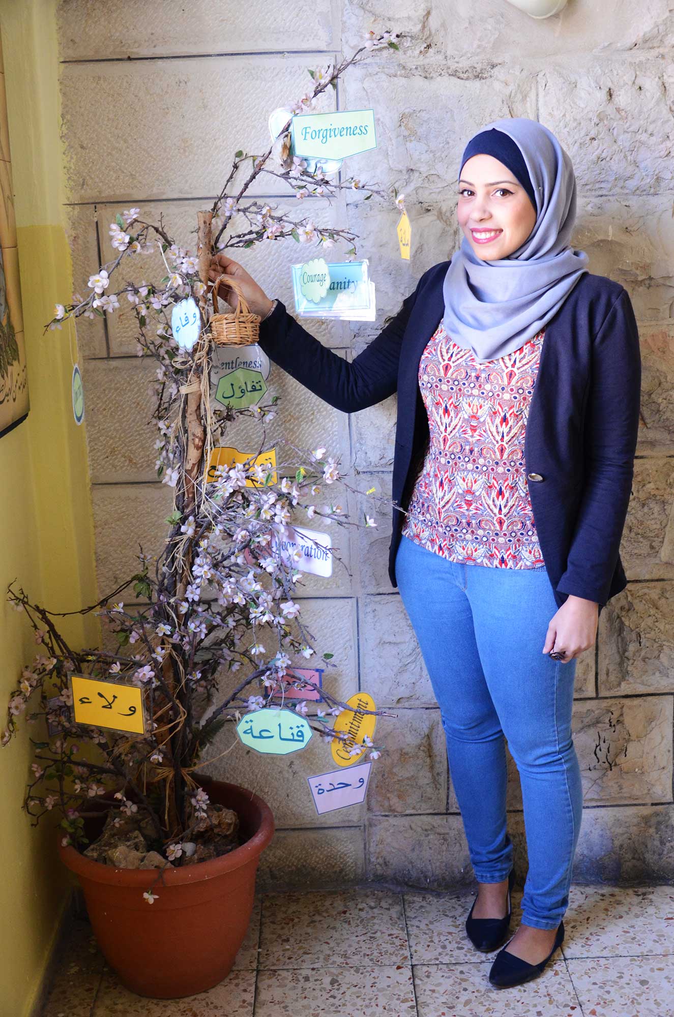 The “Tree of Values” is still standing tall at Rawdat El-Zuhur!