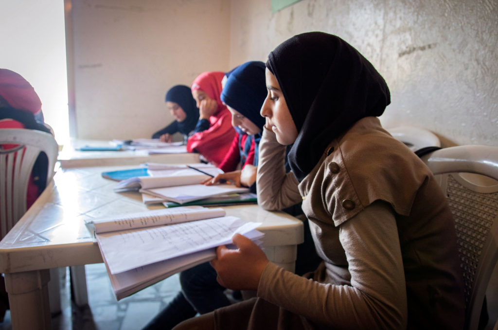 Non-formal education for refugees in Lebanon