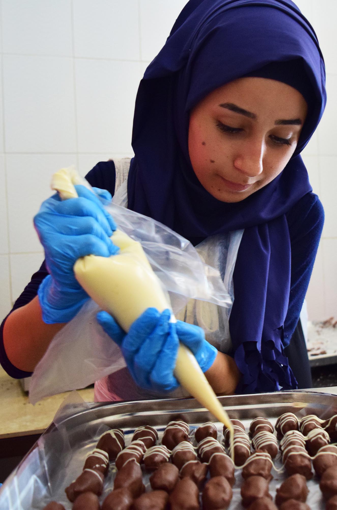Anera's job skills courses teach Syrian refugee youth a variety of skills to help them get jobs in Lebanon.
