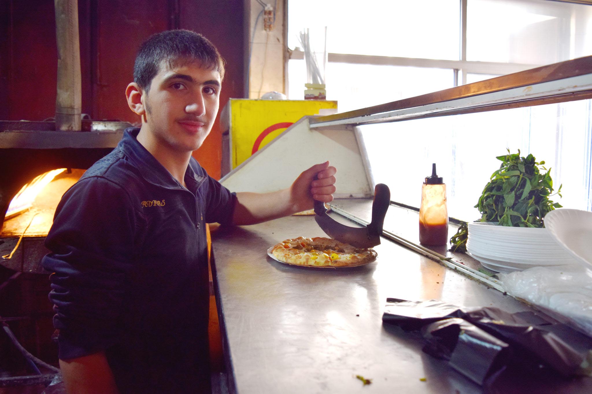 basharedit Syrian refugee youth Bashar