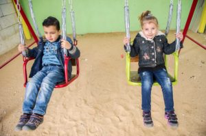 Playgrounds for Palestine at Al-Tireh Preschool in the West Bank.