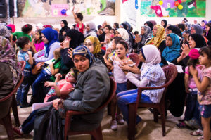Training sessions boost health care for refugees in Lebanon.