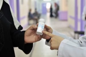 Medical relief for refugees through donated medicines.