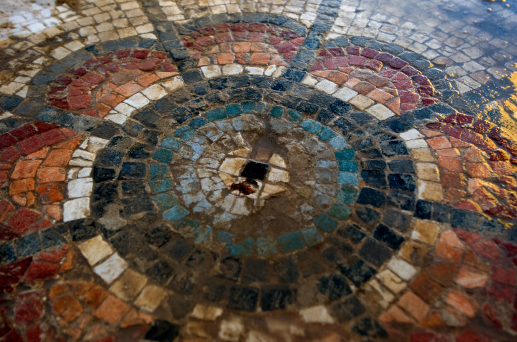 mosaic in Hisham's Palace