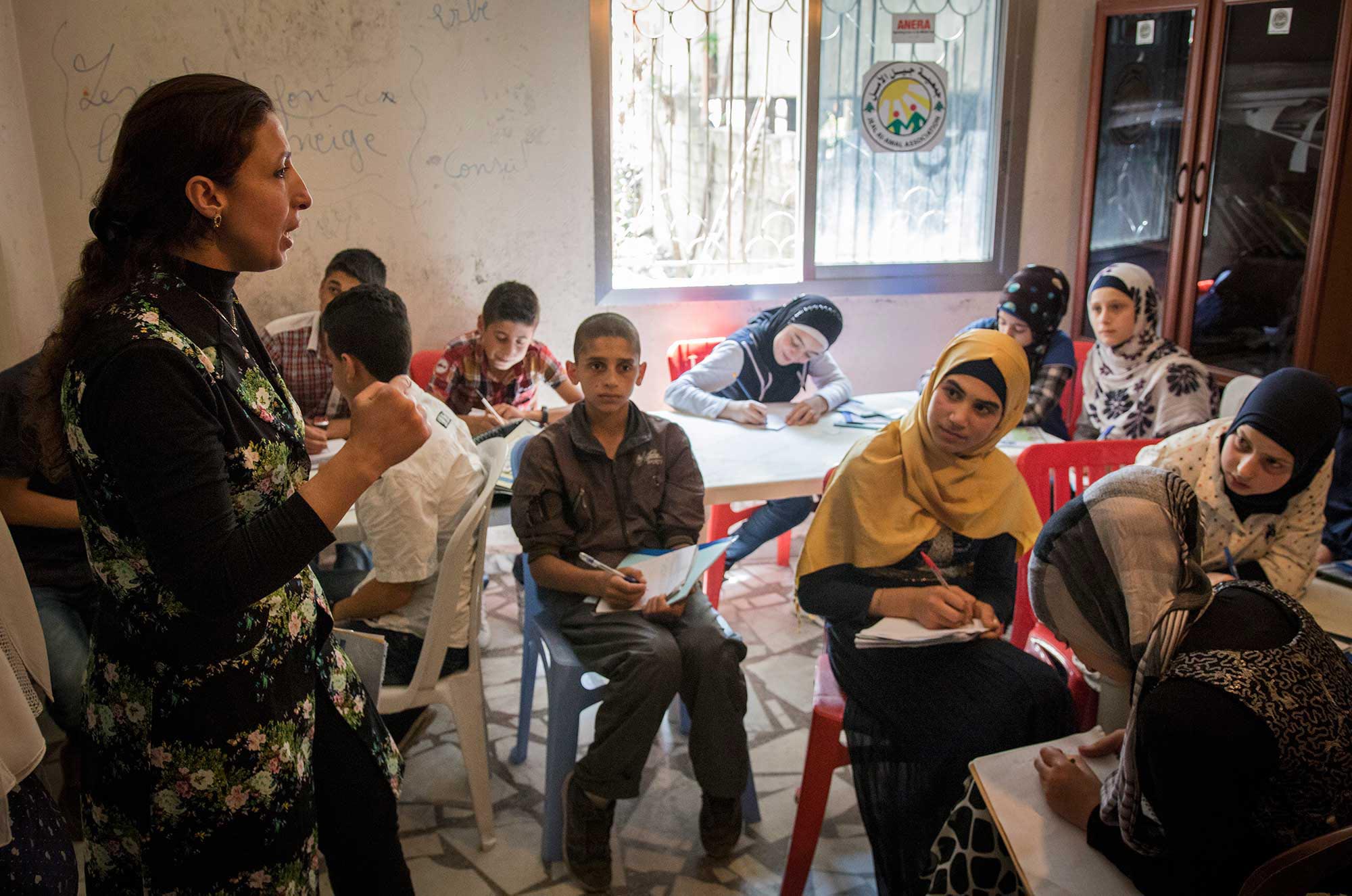 Refugee education in Lebanon is a core part of Anera's programs.
