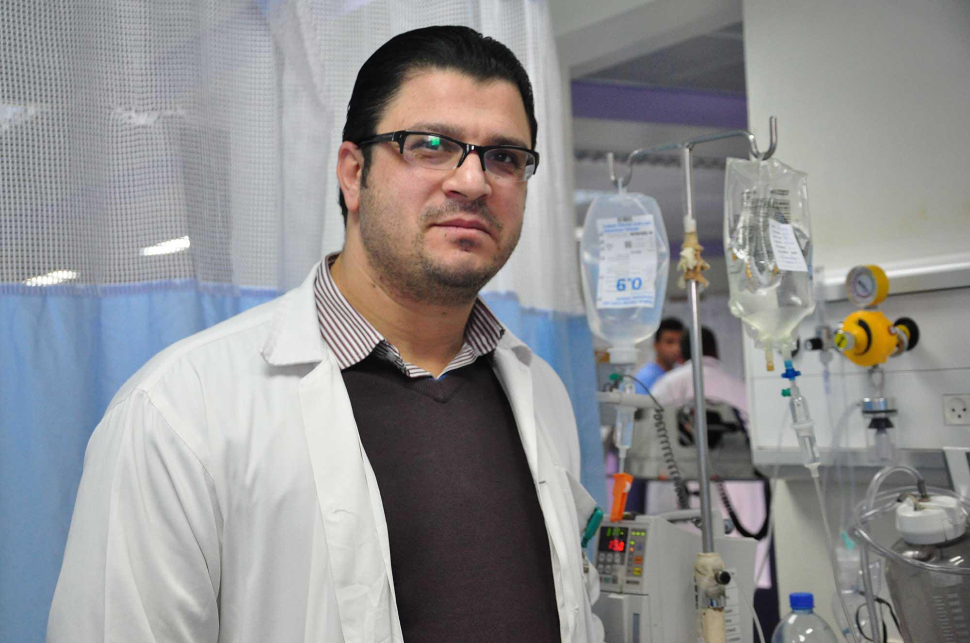 Dr. Abd Al-Wadood Abu-Haikal primarily attributes the large number of cholesterol patients in West Bank hospitals to lack of exercise and fatty diets.