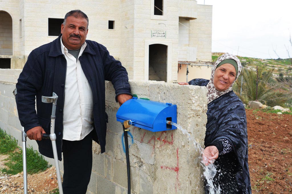 Now Ismail and his wife can save the money they used to spend on water for their children’s education.