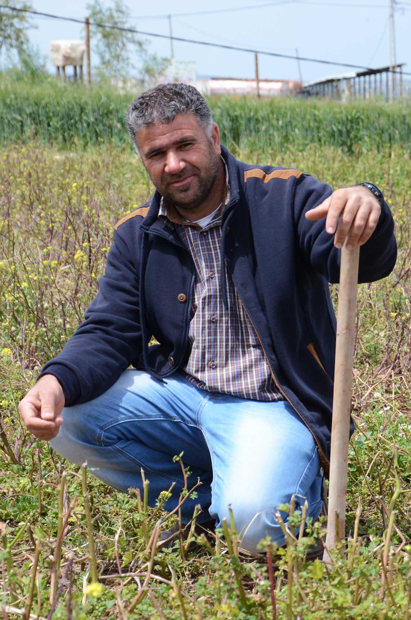 Imad is a hardworking and innovative farmer. He wants to pass on his love of the land to his children.