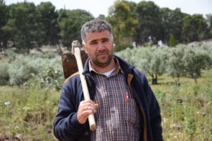 Imad is one of the first farmers to join the recycled wastewater irrigation co-op.