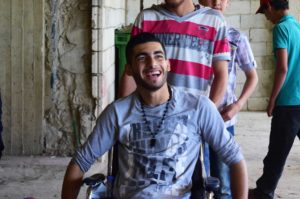 After years spent healing physically and emotionally, Adnan has found exciting opportunities through Anera’s education program.