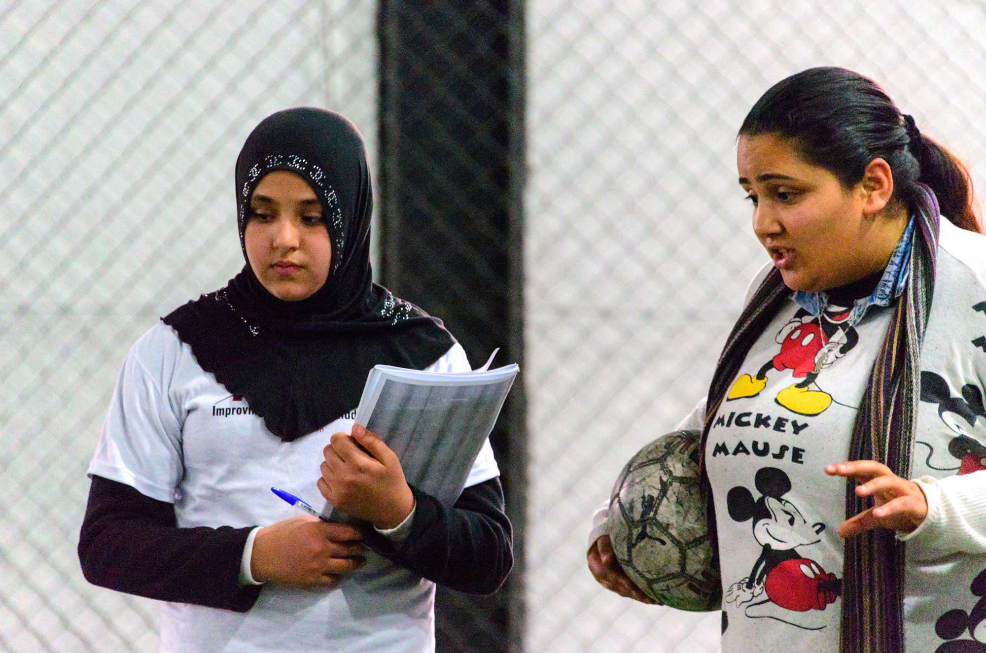 In “Football3” Program, Refugee Girls Assert Their Rights | Anera