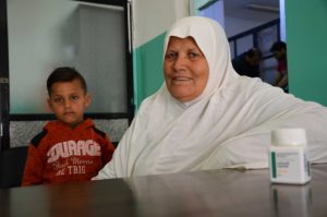 Bani Naim grandmother and widow Zahiya relies on donated medicines