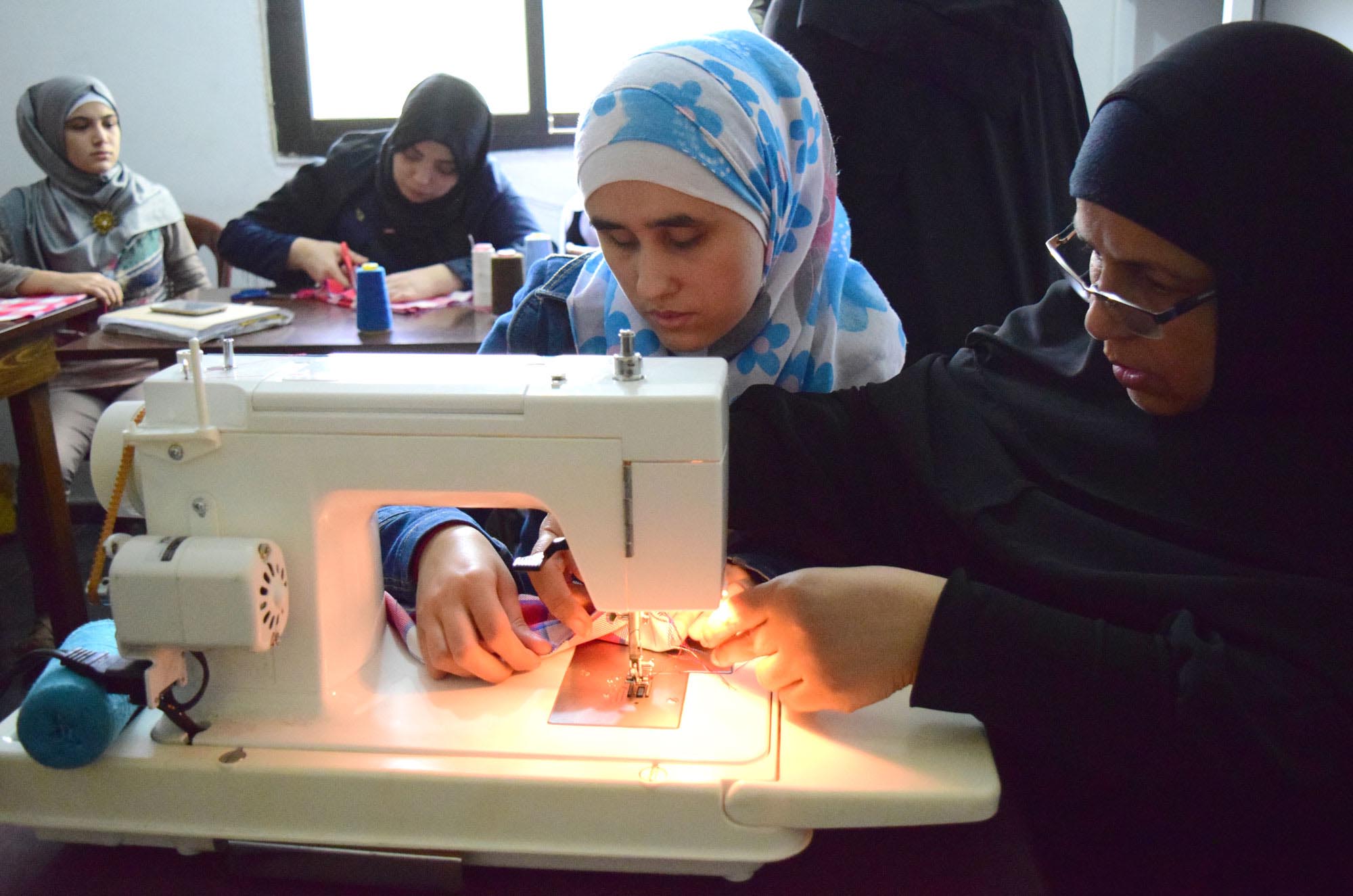 Through Syrian refugee education classes, Salma finds safety and comfort in Lebanon.
