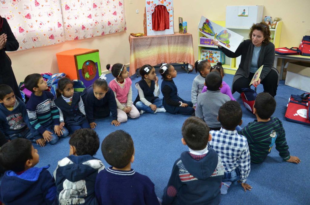 Sulaima encourages parents to read to their children regularly, as a vital part of early childhood development. 