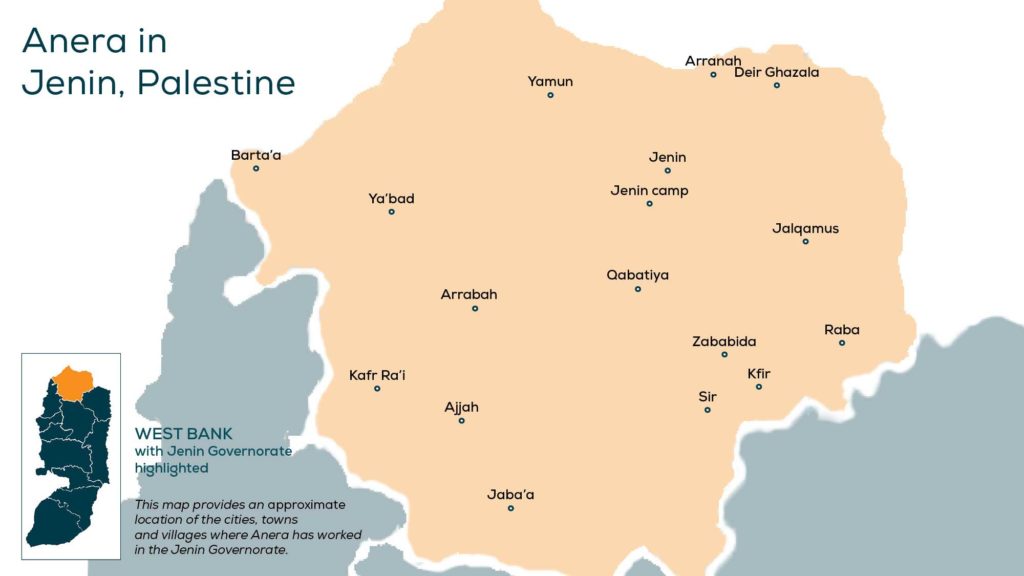 Jenin MAP Jenin map