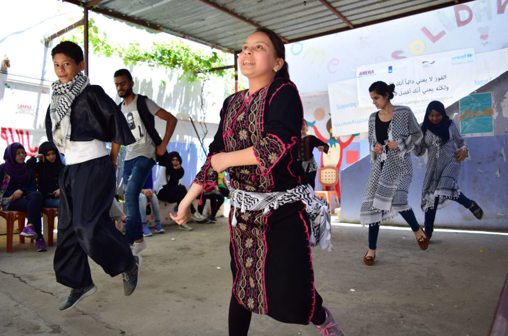 Dabke gives refugee youth an outlet to express themselves and the chance to interact with their peers.