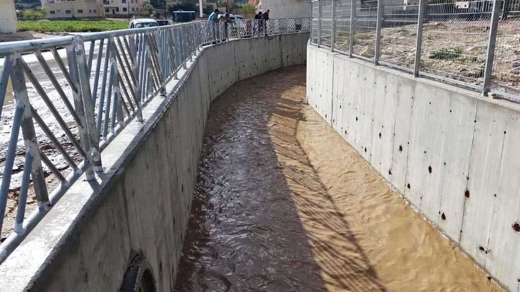 Qabatiya rainwater drainage Jenin Qabatiya rainwater drainage in Jenin.