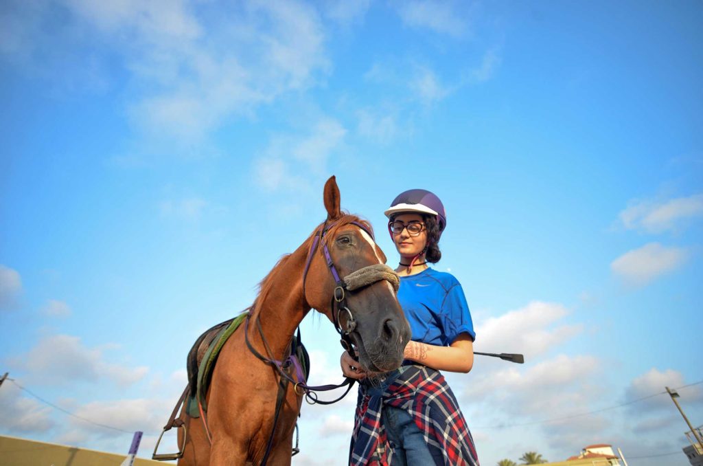 "I fell in love with hoses when I was really little," Heba says. "I have never feared them."