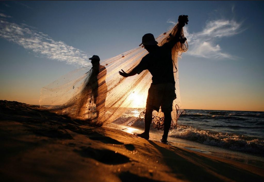 Gaza fishermen