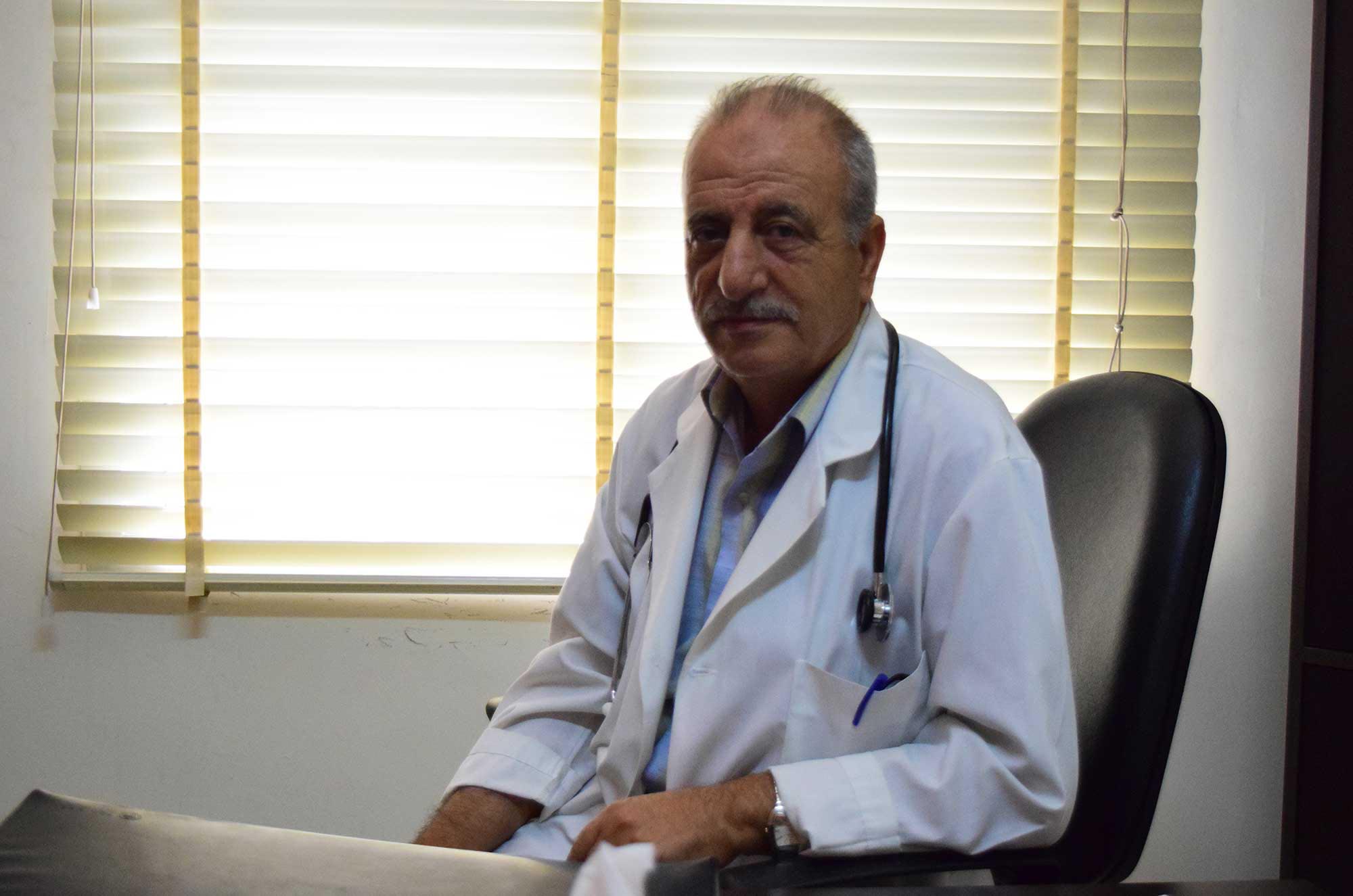 Dr. Jindawi of Al Hamshari hospital in Lebanon.