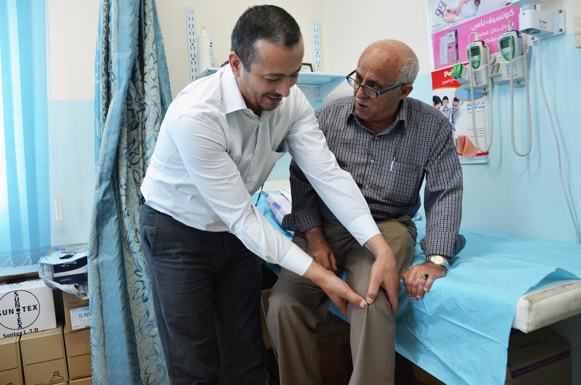 • The center and communities in Hebron feel blessed to have quality care they can depend on.