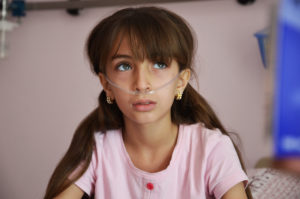 Narmeen is one of many underprivileged children living in refugee camps in Palestine.