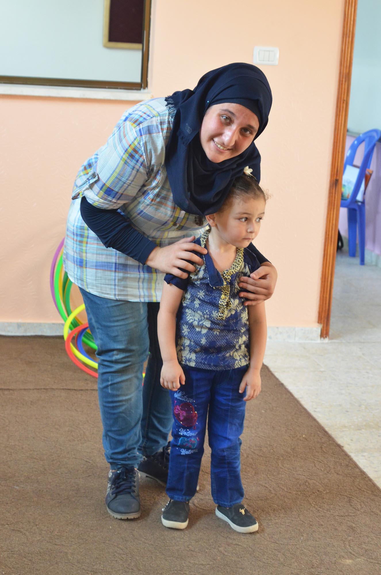 Basima is a graduate of Anera's teacher training program in Gaza.