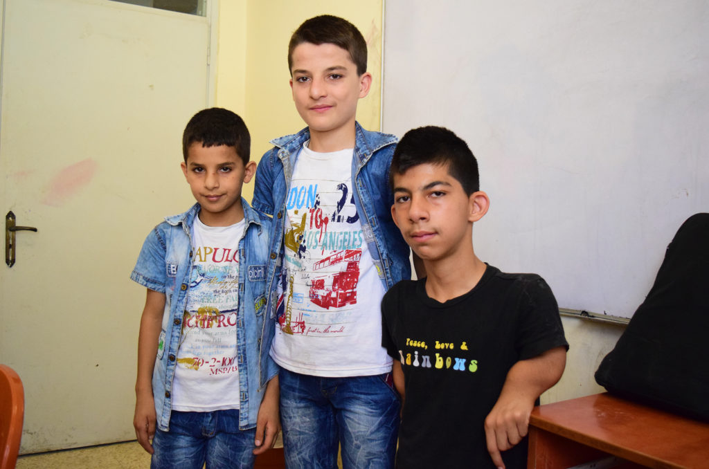 Brothers from Syria take refugee education course