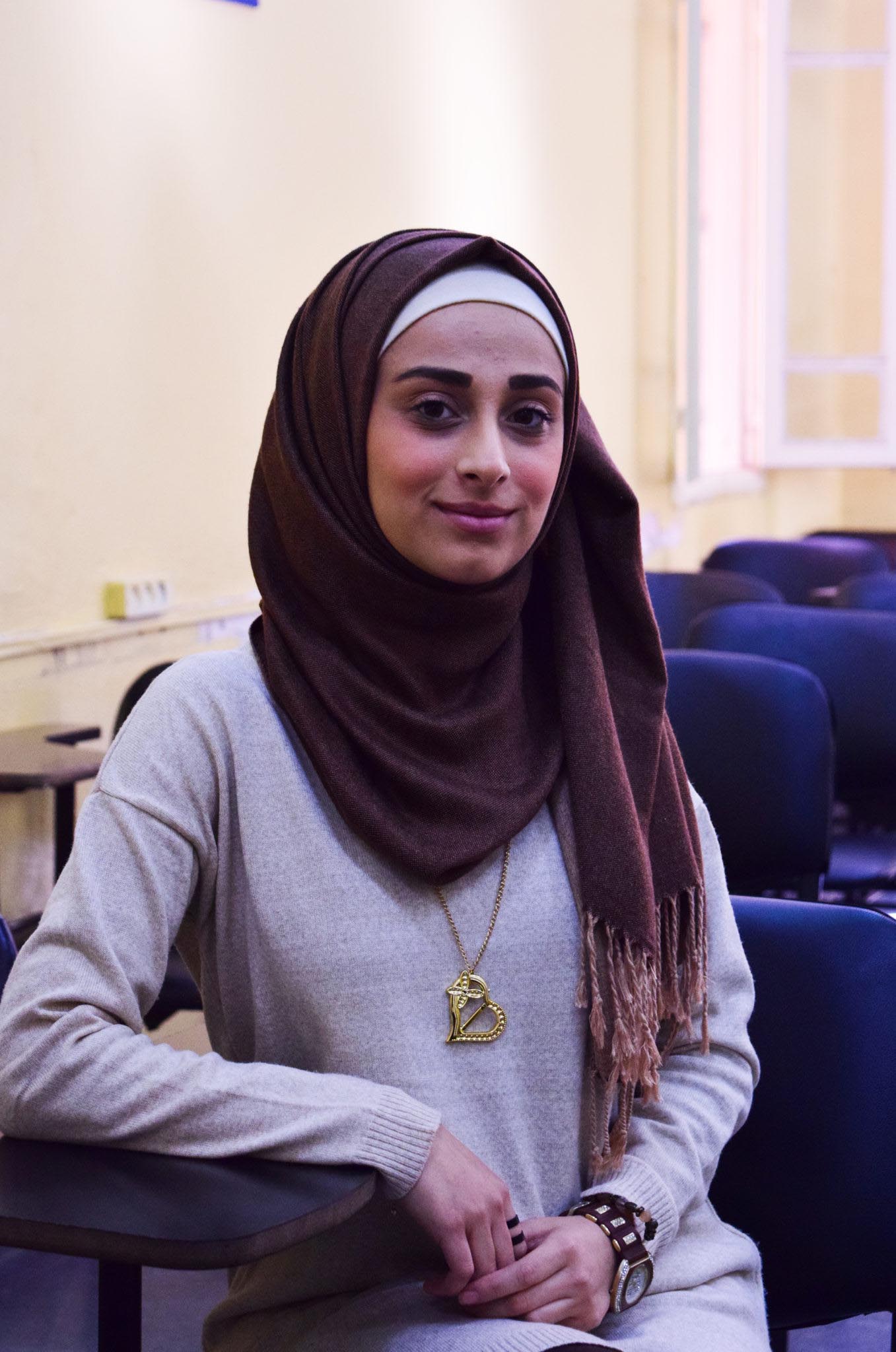 Rayan is a Syrian refugee of Palestinian descent and a recipient of an Anera scholarship.