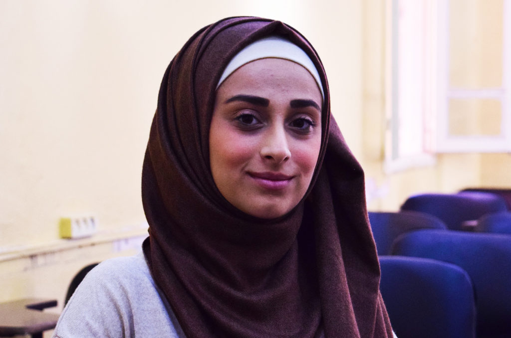 Rayan is a Syrian refugee of Palestinian descent and a recipient of an Anera scholarship.