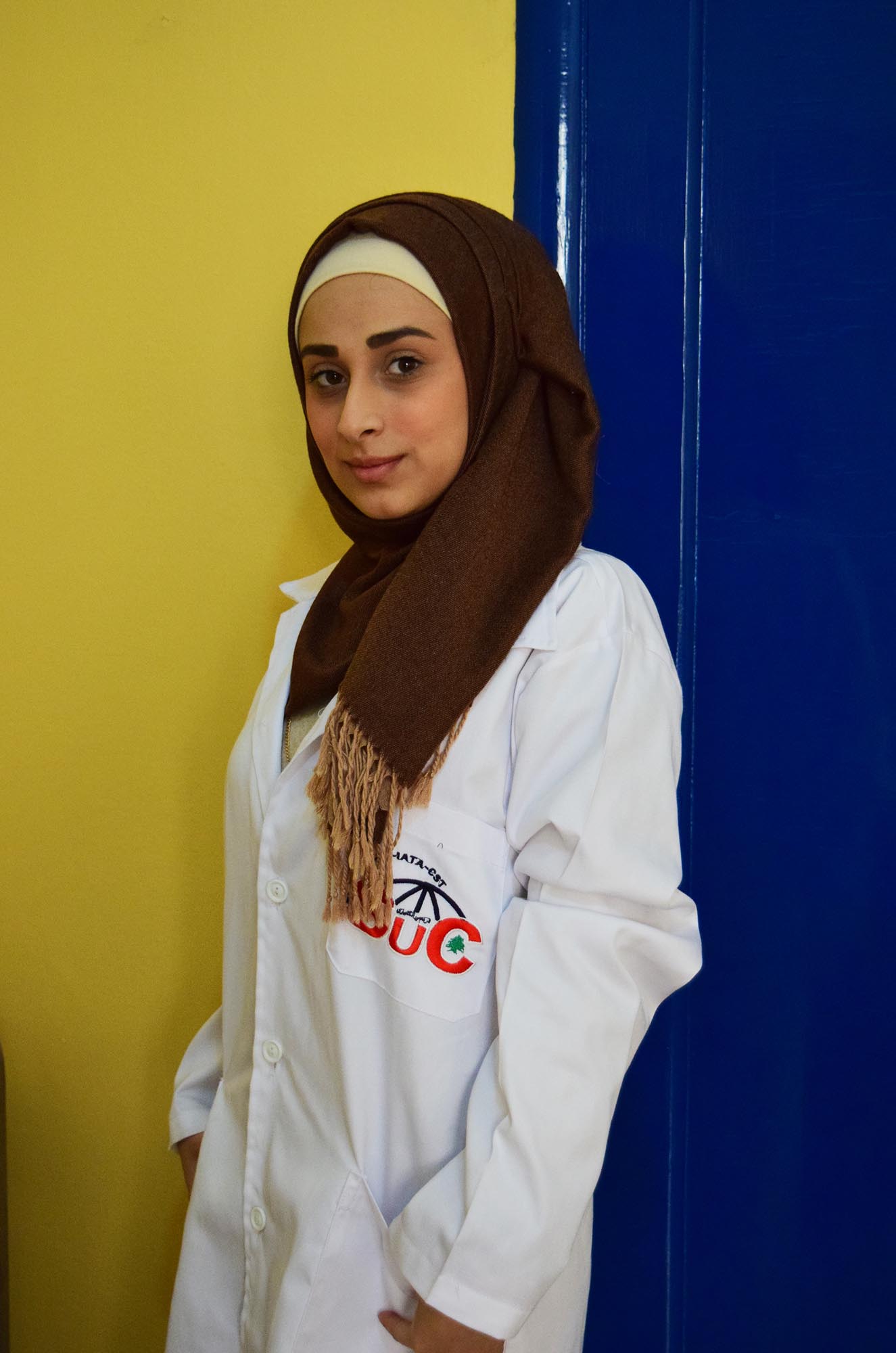 Rayan is a Syrian refugee of Palestinian descent and a recipient of an Anera scholarship.