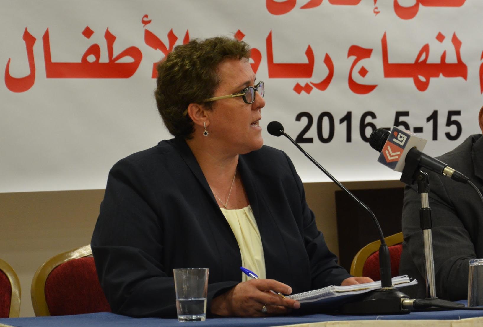 Ilham Nasser speaking Education