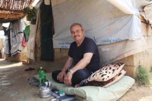“Today, I feel like a human-being again”, says Mohammed AlAsaad, one of the camp's residents