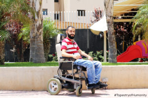 Mohammed was left paralyzed at the age of 16