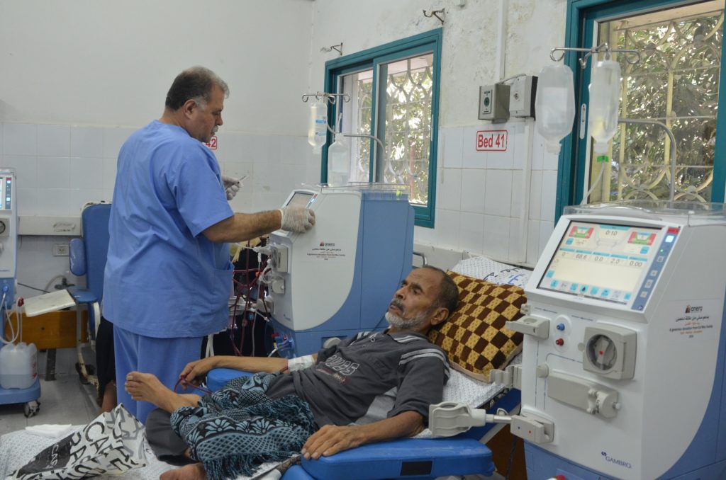 New dialysis machines in use
