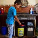 A Child Participates in Anera's Solid Waste Management Program in Lebanon