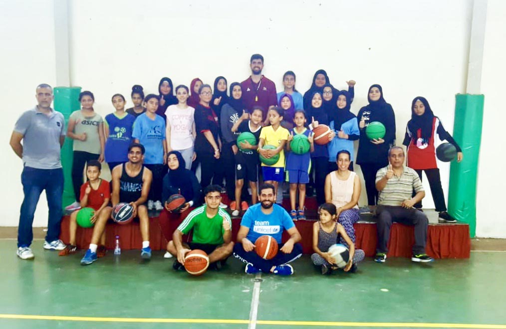 Group photo at basketball camp -edit