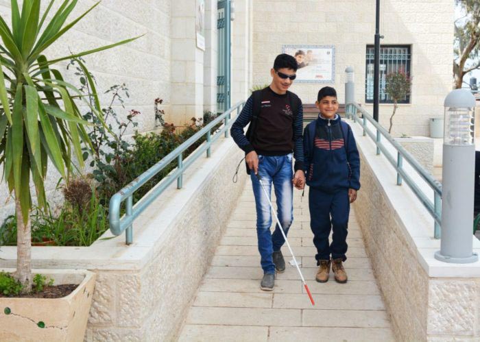Jalqamous Boys’ School also has handicap accessible ramps and bathroom facilities.