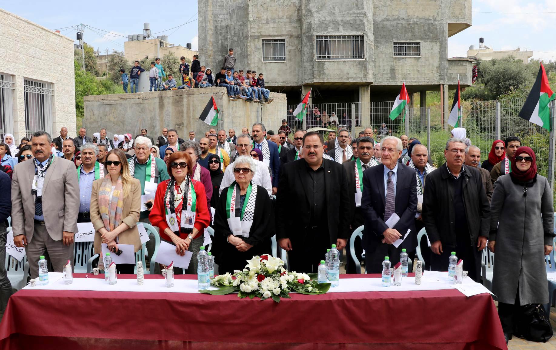 Qibya kindergarten inauguration